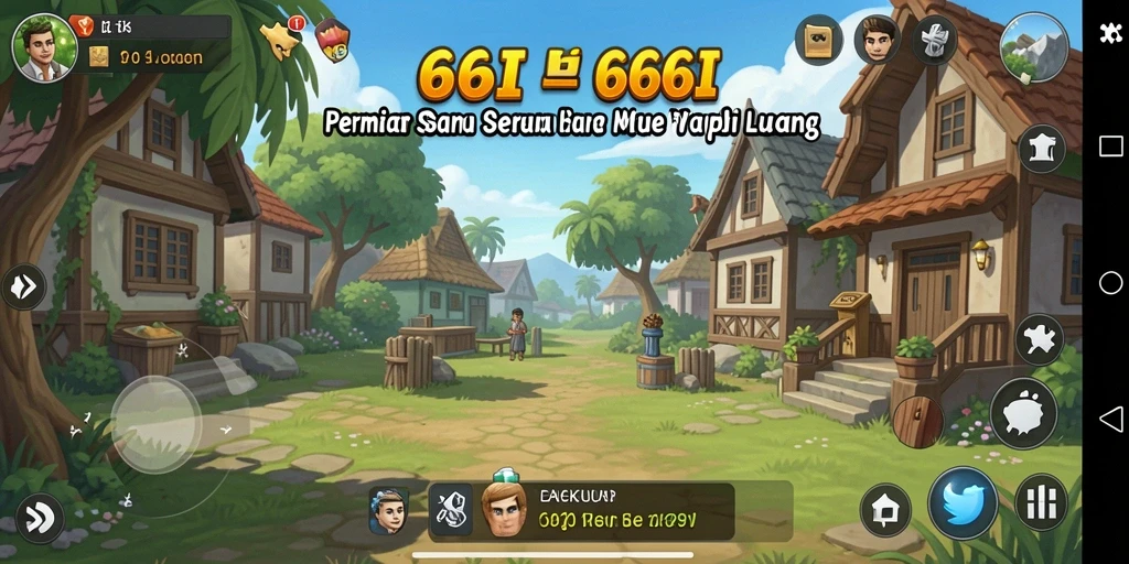 Tampilan gameplay menarik dari 666I yang seru dan mengasyikkan.