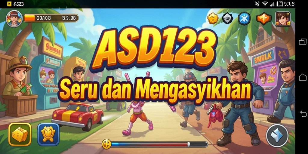 Tangkapan layar gameplay seru dari ASD123 yang menampilkan tantangan menarik.