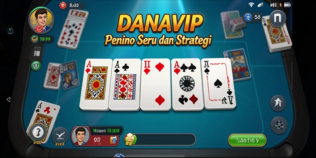 Tampilan gameplay seru dan grafis menarik di DANAVIP.