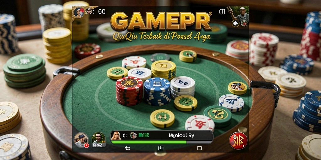 Screenshot utama GAMERP menampilkan aksi QiuQiu yang menegangkan.