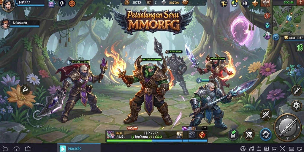 Gameplay menarik dari HP777 yang memikat pemain dalam dunia MMORPG.