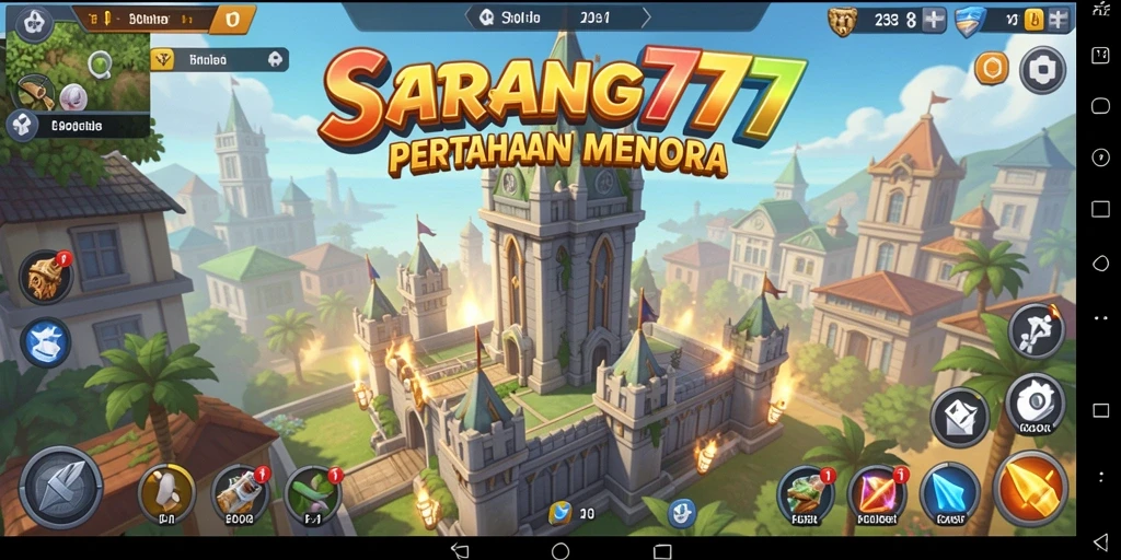Tampilan gameplay SARANG777 yang menegangkan dan penuh strategi.