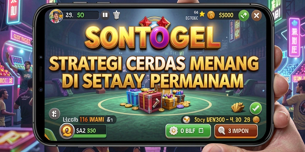 Tampilan gameplay menarik dari SONTOGEL saat bertarung dengan strategi.