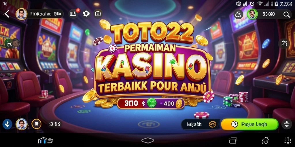 Tangkapan layar gameplay TOTO22 yang menarik dan menantang.