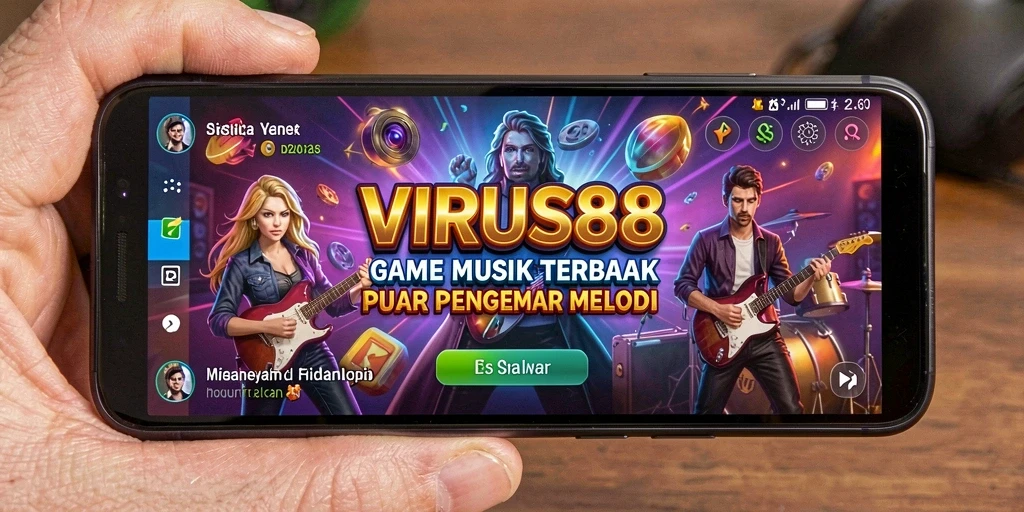 Gameplay seru dengan berbagai tantangan musik yang menarik.